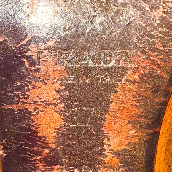 Prada square toe leather Mary Jane’s - Picture 6 of 13